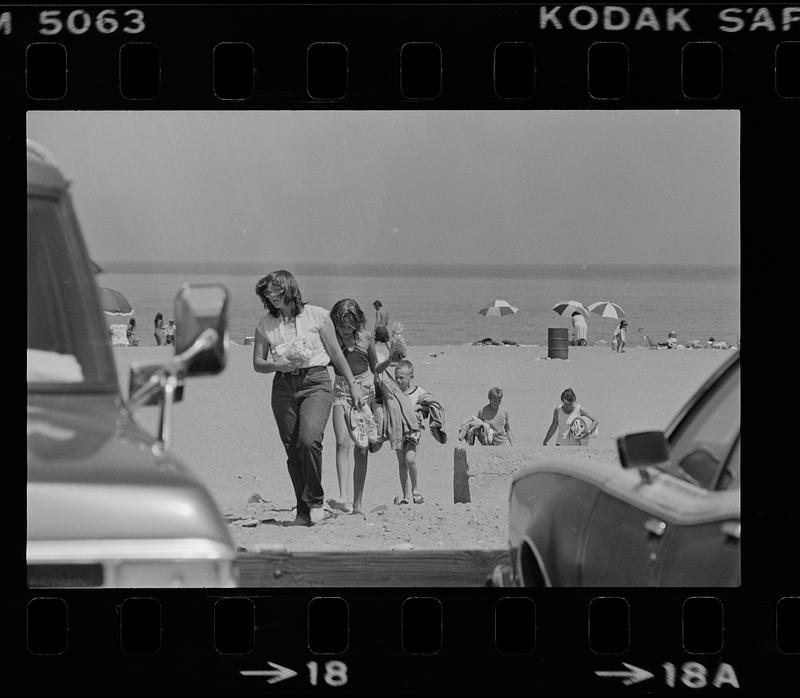 Plum Island beach scene Digital Commonwealth