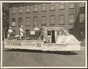 Papermaking Parade Float