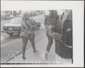 Women walking on the street