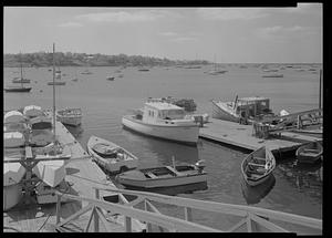 Marblehead, float with fishing boats