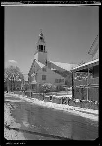 Marblehead, Old North Church, UCC, in Spring