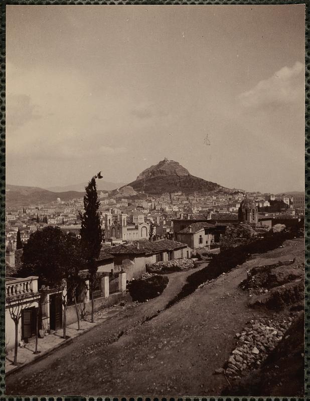 Lycabettos - front foot of Acropolis, Athens