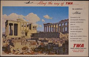 Along the way of TWA... the Acropolis Athens