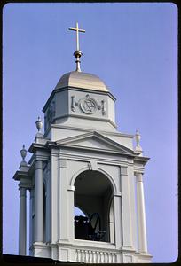 Belfry and cupola of St. Stephen's Church, Boston