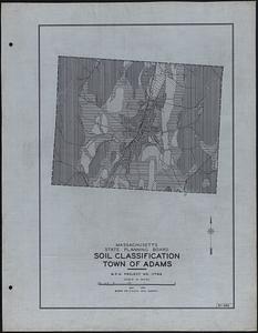 Soil Classification Town of Adams