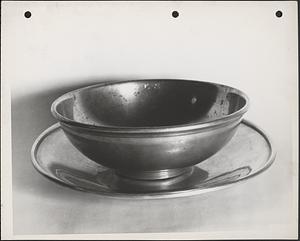 Pewter bowl