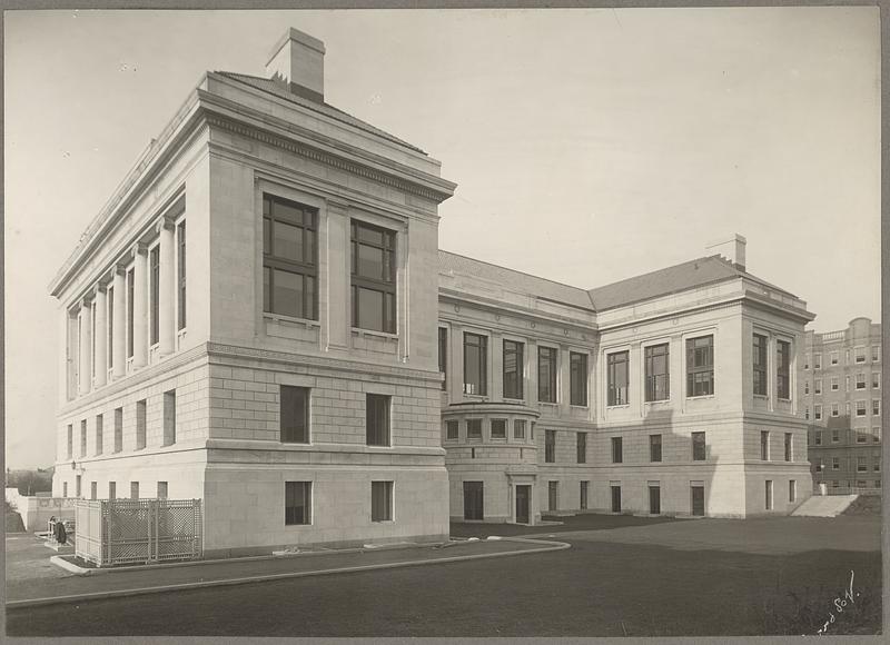 Boston, Forsyth Dental Infirmary, exterior, rear