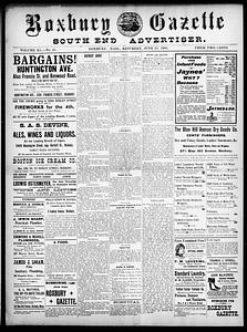 Roxbury Gazette and South End Advertiser, June 23, 1900