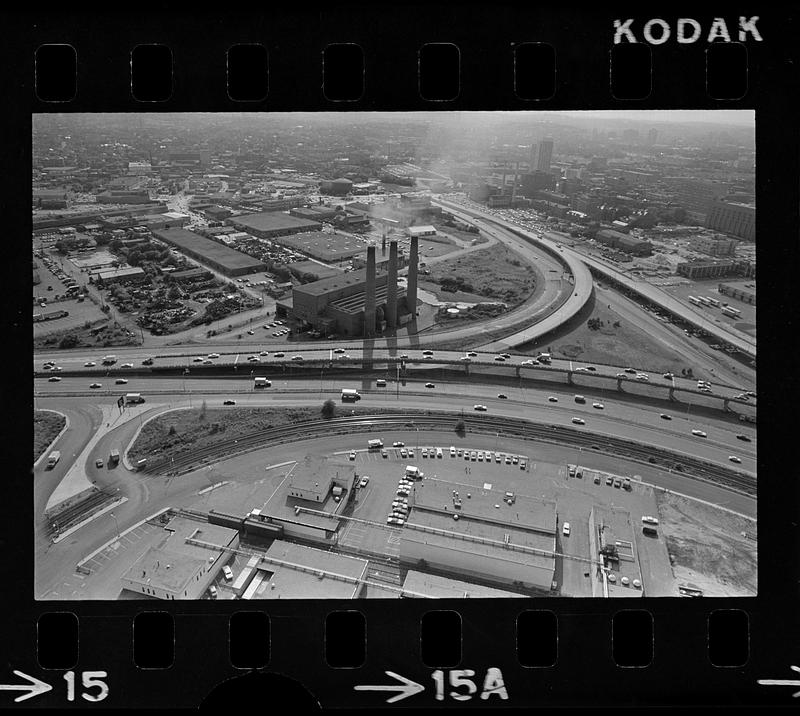 South Bay incinerator and Southeast Expressway, Boston - Digital ...