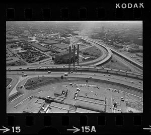 South Bay incinerator and Southeast Expressway, Boston