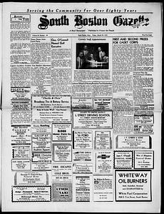 South Boston Gazette, March 25, 1955