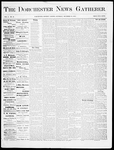 The Dorchester News Gatherer, December 18, 1875