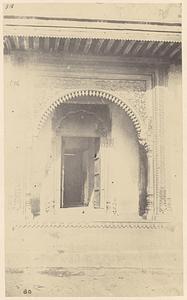 Doorway of modern temple, Gaya, India