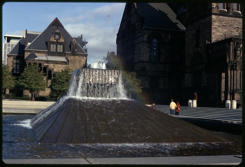 Fountain, Copley Square