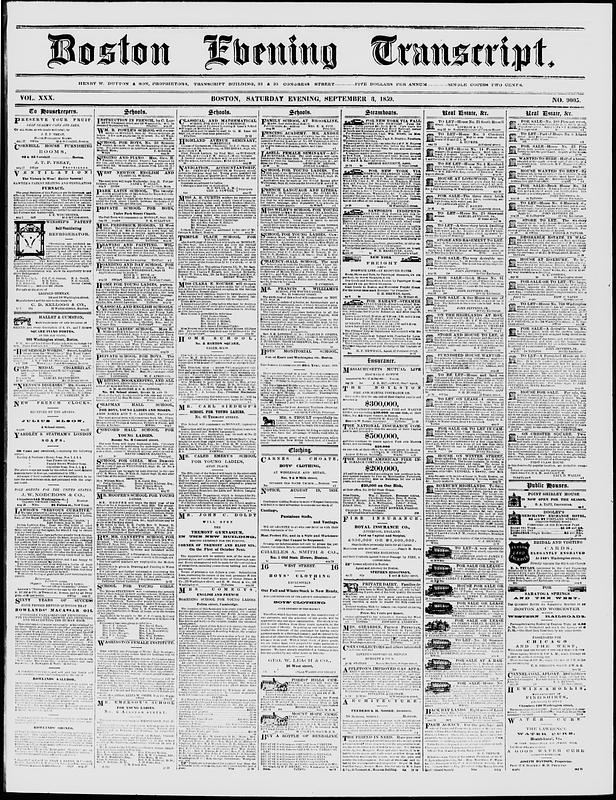 Boston Evening Transcript - Digital Commonwealth