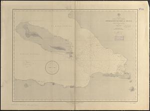 West Indies, island of Santo Domingo, approaches to Port au Prince