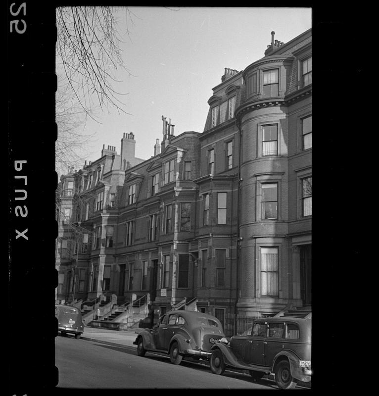 Commonwealth Avenue, Boston, Massachusetts, between Clarendon Street and Dartmouth Street