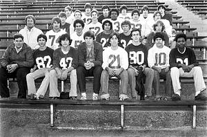 Football team with Coach Fineberg