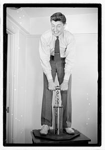 A man using an unidentified device