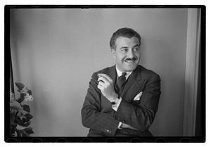 Pops Arthur Fiedler at home