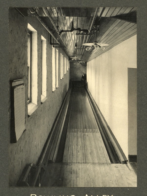 Bowling alley, Overbrook School for the Blind, Philadelphia