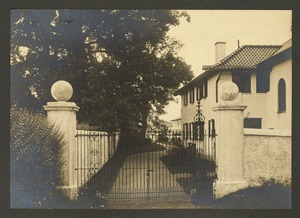 West gateway back of cottage, Overbrook School for the Blind, Philadelphia