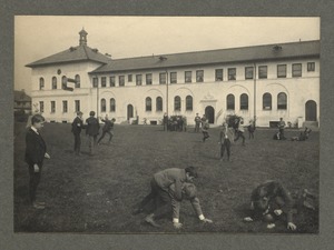 Outdoor play, Overbrook School for the Blind, Philadelphia