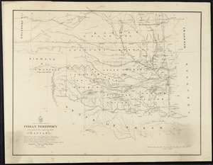 Indian Territory, with part of the adjoining state of Kansas, & c. October 1866