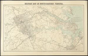 Military Map of South-Eastern Virginia