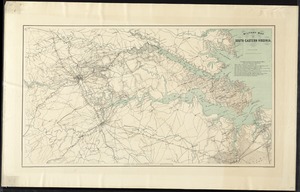 Military Map of South-Eastern Virginia