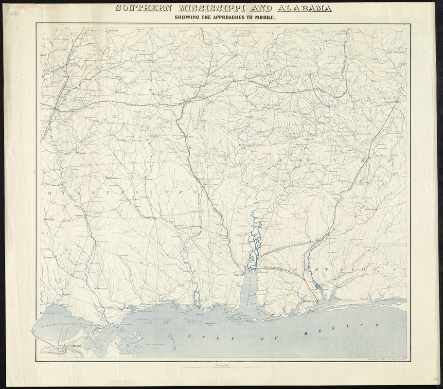 Map of Southern Mississippi