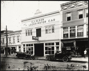 C.J. Olson Lozier Motor Car building