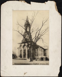 Porter Congrational Church erected 1850