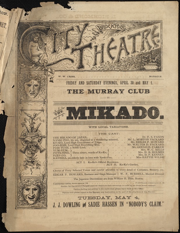 The Mikado--The Murray Club