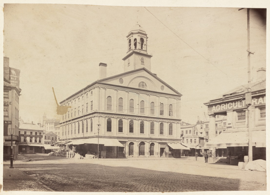 Faneuil Hall. Built in 1742