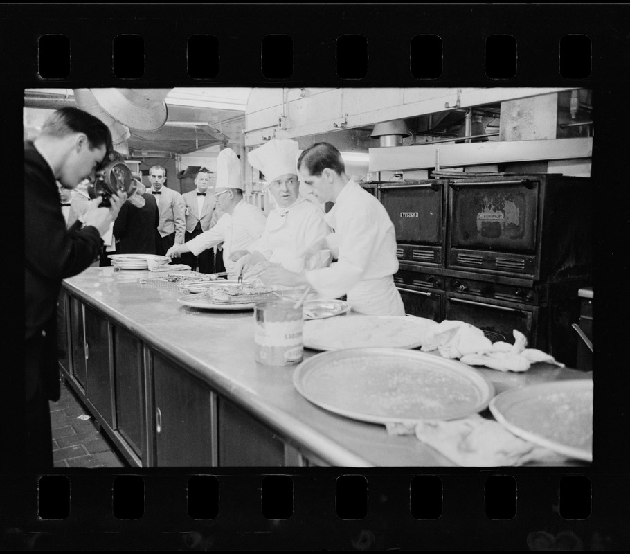 Kitchen prep for reception