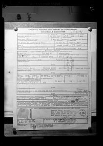 Enlisted record and report of separation, honorable discharge, Miller, John B.
