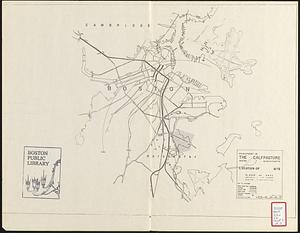 Development of the Calfpasture, Boston, Massachusetts - Norman B. Leventhal  Map & Education Center