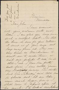 Letter from Mary W. Glover to John D. Long