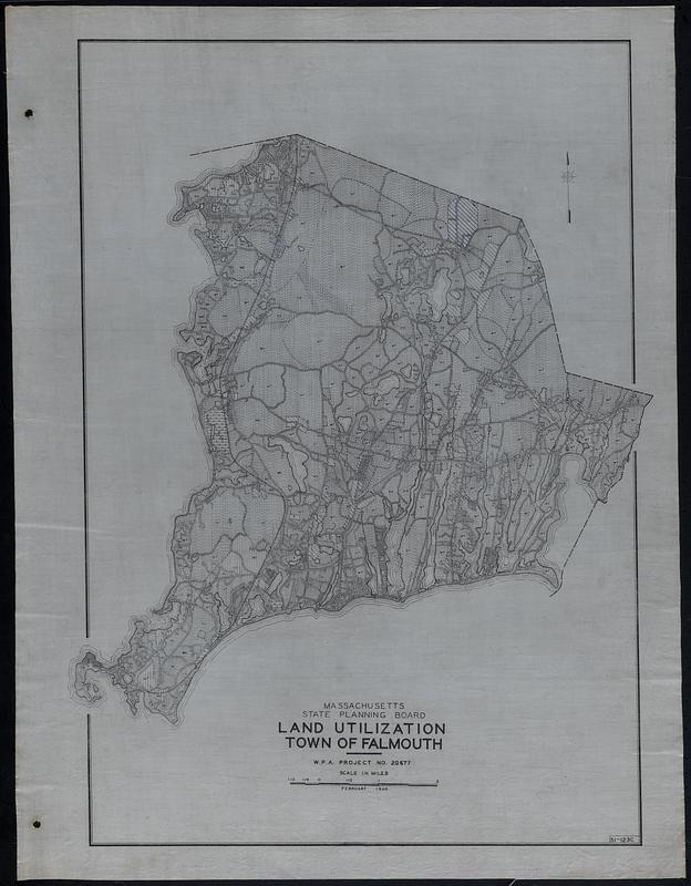 Land Utilization Town of Falmouth Digital Commonwealth