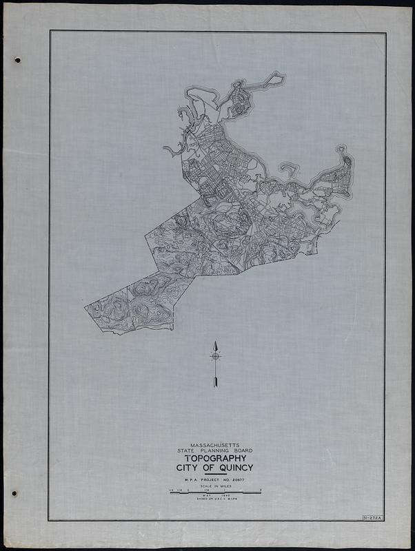 Topography City of Quincy - Digital Commonwealth