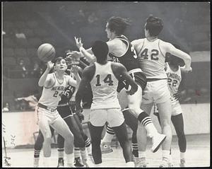 Catholic Memorial vs. Hyde Park basketball game