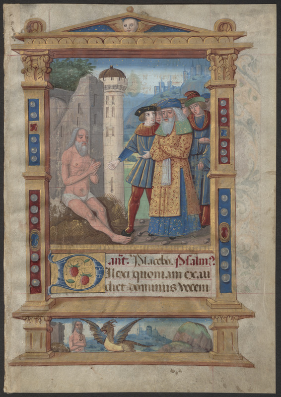 Single leaf from a 15th-century book of hours