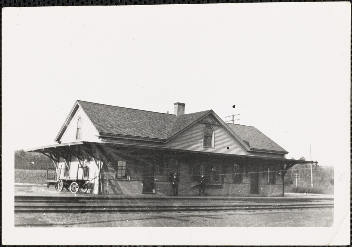 Sharon Train Station Digital Commonwealth