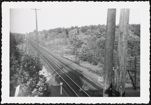 Railroad near Sharon, Massachusetts