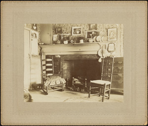 Fireplace in Randall Lodge