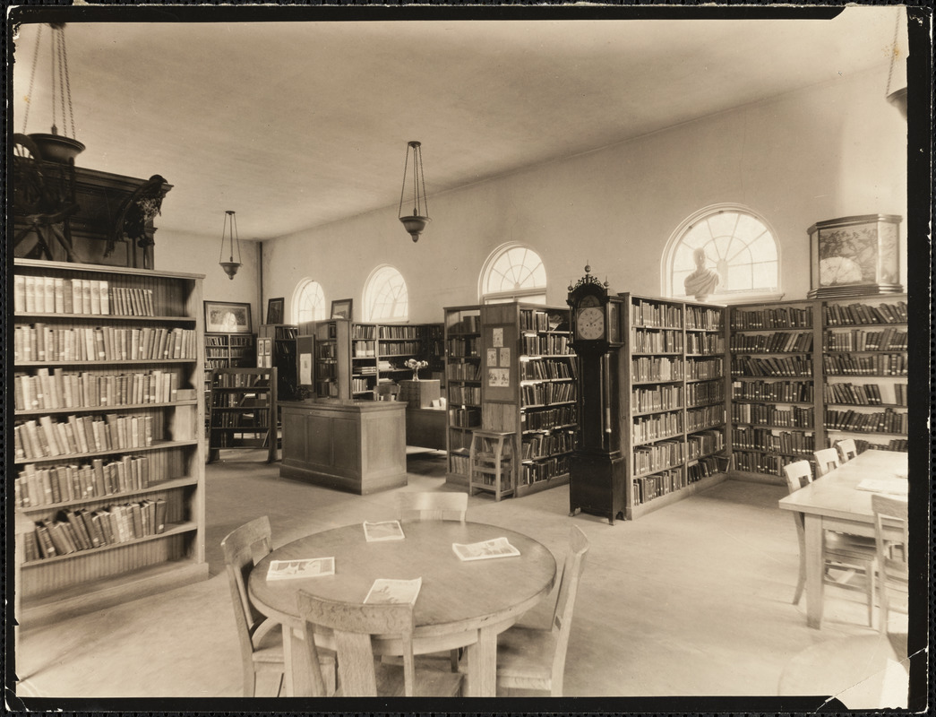 Sharon Public Library interior