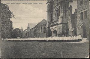 Choir, Mount Holyoke College, South Hadley, Mass.