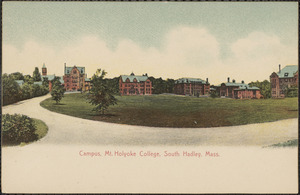 Campus, Mt. Holyoke College, South Hadley, Mass.
