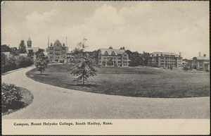 Campus, Mount Holyoke College, South Hadley, Mass.